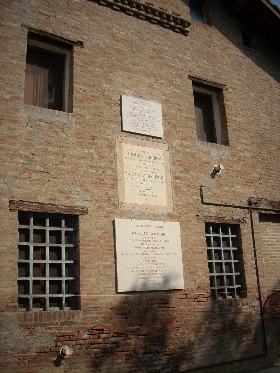Marcello Malpighi's home, Crevalcore, Italy - 02.JPG